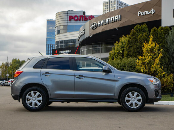2014 Mitsubishi ASX I Рестайлинг, серый - вид 2