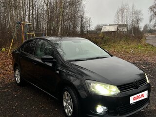 2012 Volkswagen Polo V, чёрный, 530000 рублей, вид 2