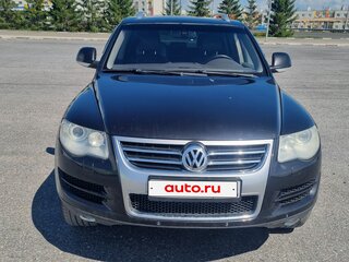 2008 Volkswagen Touareg I Рестайлинг, чёрный, 1000000 рублей, вид 2