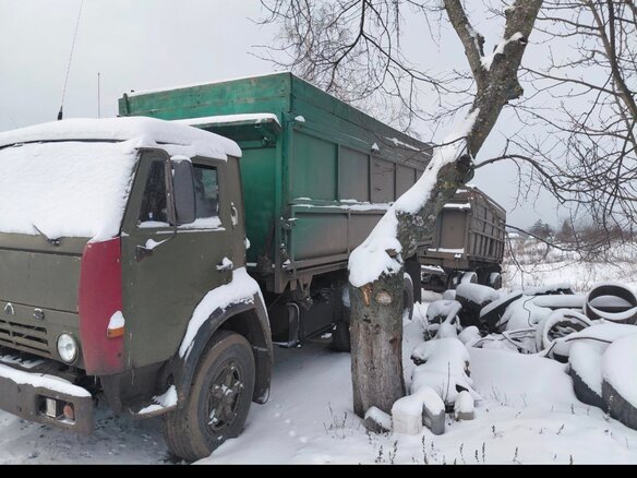 1989 КамАЗ 55102, зелёный, 1350000 рублей - вид 7