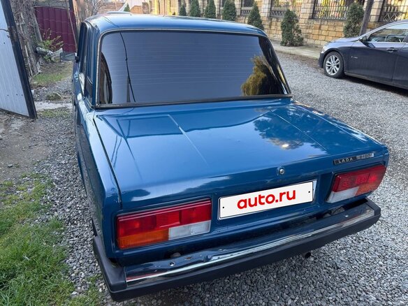 2008 Lada (ВАЗ) 2107, синий, 250000 рублей - вид 4