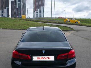 2017 BMW 5 серии 520d VII (G30/G31/G38), чёрный, 2700000 рублей, вид 5