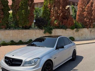 2012 Mercedes-Benz C-Класс 180 BlueEFFICIENCY III (W204) Рестайлинг, серебристый, 2150000 рублей, вид 2