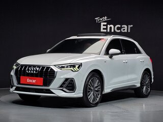 2022 Audi Q3 35 TDI II (F3), белый, 4199666 рублей, вид 2