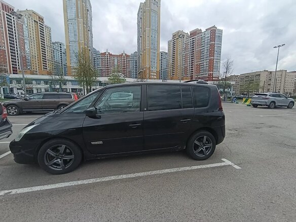 2010 Renault Espace IV Рестайлинг, чёрный, 1100000 рублей - вид 2