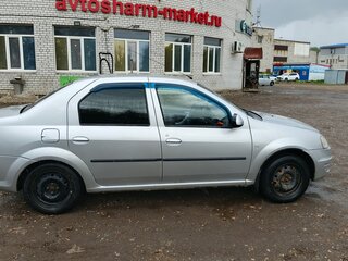2014 Renault Logan I Рестайлинг, серый, 410000 рублей, вид 2
