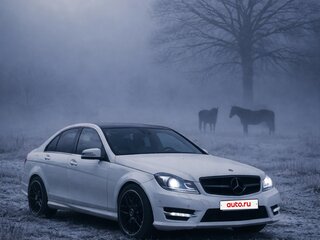 2011 Mercedes-Benz C-Класс 180 BlueEFFICIENCY III (W204) Рестайлинг, белый, 1250000 рублей, вид 1