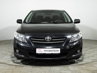 2008 Toyota Corolla X (E140, E150), чёрный, 619585 рублей, вид 2