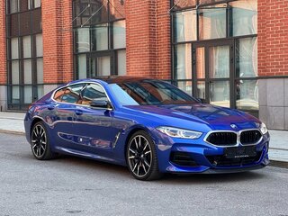 2023 BMW 8 серии Gran Coupe M850i xDrive II (G14/G15/G16) Рестайлинг, синий, 12500000 рублей, вид 2