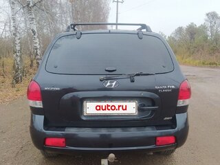 2008 Hyundai Santa Fe Classic Classic, чёрный, 600000 рублей, вид 3