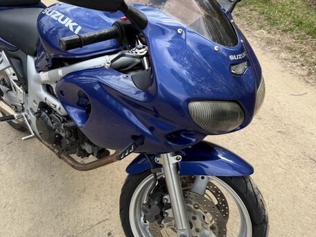 2001 Suzuki SV 650, синий, 300000 рублей, вид 1