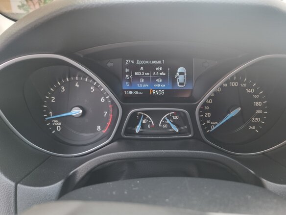 2019 Ford Focus III Рестайлинг, серый, 1250000 рублей - вид 4