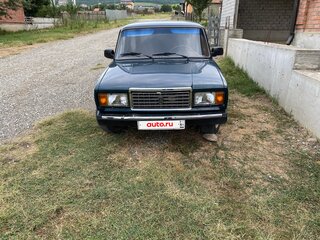 2009 Lada (ВАЗ) 2107, зелёный, 150000 рублей, вид 2