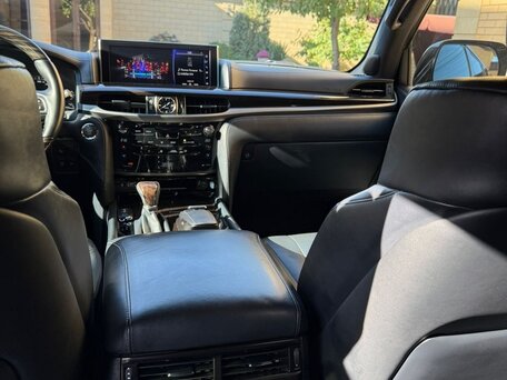 2018 Lexus LX 570 III Рестайлинг 2, чёрный, 7200000 рублей, вид 5