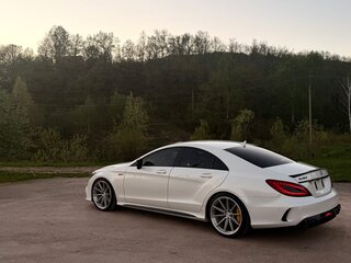 2015 Mercedes-Benz CLS 250 BlueTEC II (C218) Рестайлинг, белый, 3550000 рублей, вид 4