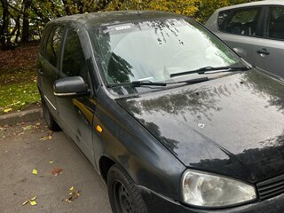 2011 Lada (ВАЗ) Kalina I, чёрный, 150000 рублей, вид 1