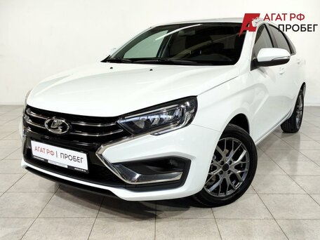 2024 Lada (ВАЗ) Vesta I Рестайлинг (NG), белый, 1277000 рублей, вид 1