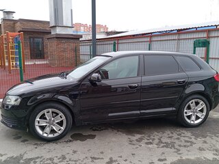 2012 Audi A3 II (8P) Рестайлинг 2, чёрный, 900000 рублей, вид 4