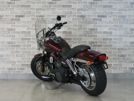 2008 Harley-Davidson Fat Bob, пурпурный, 802000 рублей, вид 2