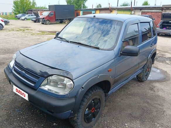 2008 Chevrolet Niva I, серый, 385000 рублей - вид 1