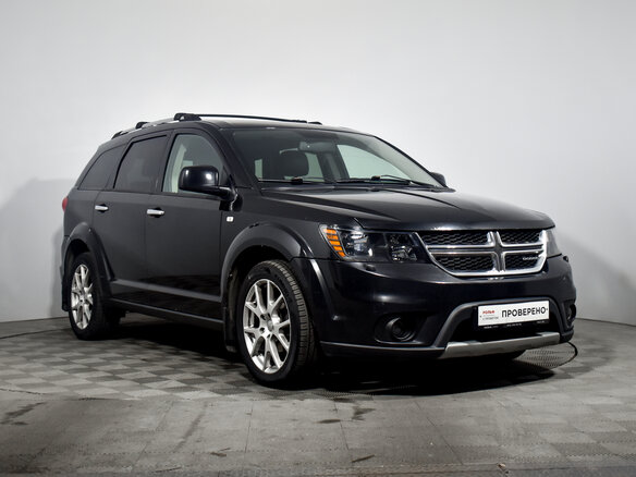 2011 Dodge Journey I Рестайлинг, чёрный - вид 2