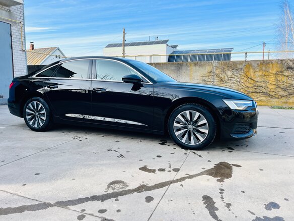 2020 Audi A6 40 TDI V (C8), чёрный, 3780000 рублей - вид 9