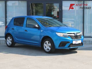 2018 Renault Sandero II Рестайлинг, синий, 860000 рублей, вид 3