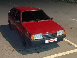 1998 Lada (ВАЗ) 21093i, красный, 220000 рублей, вид 1