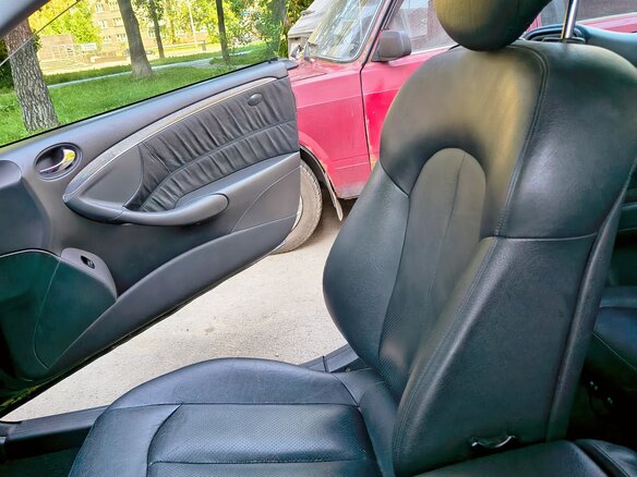 2004 Mercedes-Benz CLK-Класс 240 II (W209), синий, 750000 рублей - вид 17