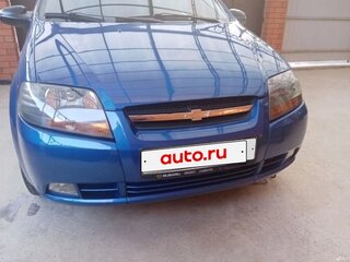 2007 Chevrolet Aveo I, синий, 470000 рублей, вид 2