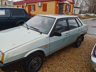 2002 Lada (ВАЗ) 21099, серебристый, 130000 рублей, вид 2