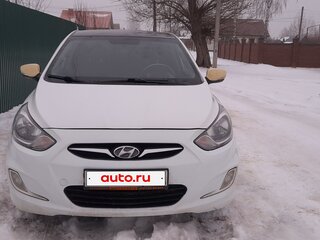 2014 Hyundai Solaris I, белый, 614000 рублей, вид 3