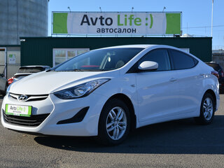 2015 Hyundai Elantra V (MD) Рестайлинг, белый, 999000 рублей, вид 1