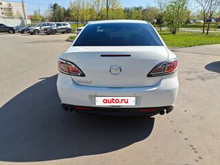 2011 Mazda 6 II (GH) Рестайлинг, белый, 1020000 рублей, вид 4