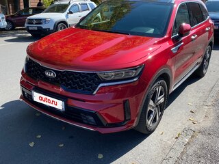 2021 Kia Sorento IV, красный, 4100000 рублей, вид 1