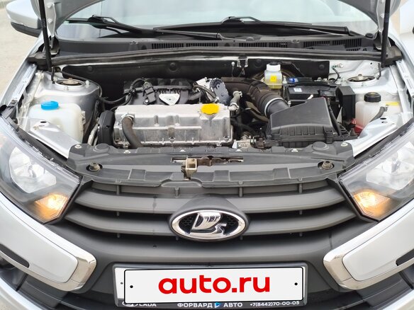 2024 Lada (ВАЗ) Granta I Рестайлинг, серый - вид 19