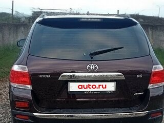 2012 Toyota Highlander II (XU40) Рестайлинг, красный, 2000000 рублей, вид 5