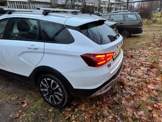 2024 Lada (ВАЗ) Vesta SW Cross I Рестайлинг (NG), белый, 1438000 рублей, вид 4