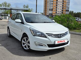2016 Hyundai Solaris I Рестайлинг, белый, 1095000 рублей, вид 1