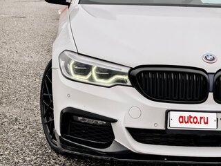 2018 BMW 5 серии 525d VII (G30/G31/G38), белый, 3200000 рублей, вид 4