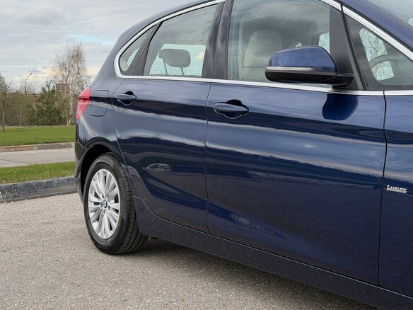 2017 BMW 2 серии Active Tourer 218i F45, синий, 1310000 рублей - вид 7