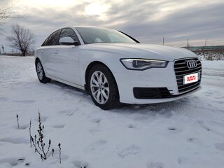 2015 Audi A6 IV (C7) Рестайлинг, белый, 2150000 рублей, вид 2
