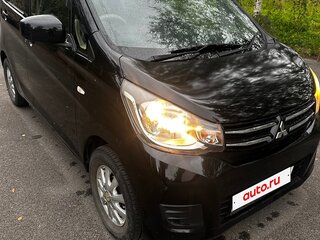 2016 Mitsubishi eK Wagon III Рестайлинг, чёрный, 630000 рублей, вид 3