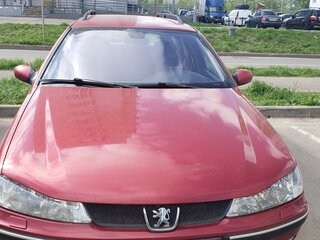 2002 Peugeot 406 I Рестайлинг, красный, 349000 рублей, вид 1