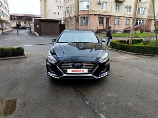 2018 Hyundai Sonata VII (LF) Рестайлинг, чёрный, 1800000 рублей, вид 2