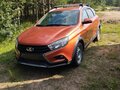 2019 Lada (ВАЗ) Vesta SW Cross I, оранжевый, 730000 рублей