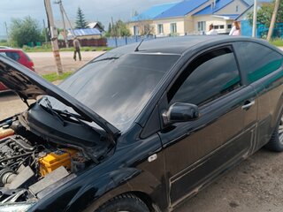 2007 Ford Focus II, чёрный, 320000 рублей, вид 2