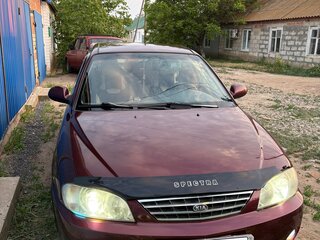 2007 Kia Spectra I Рестайлинг 2, красный, 350000 рублей, вид 1