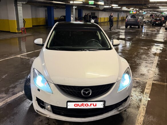 2008 Mazda 6 II (GH), белый, 500000 рублей - вид 2