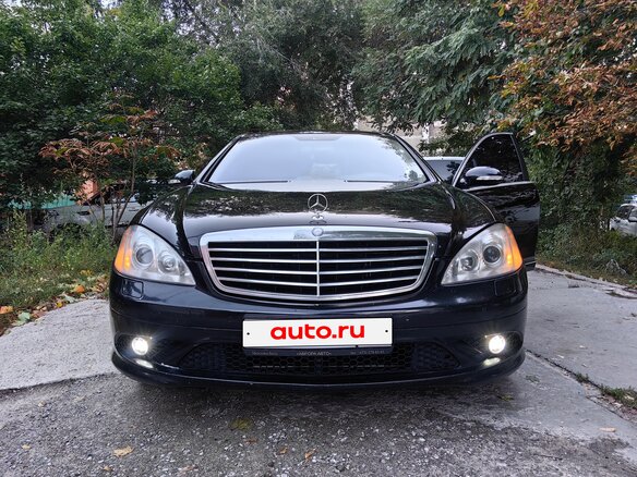 2006 Mercedes-Benz S-Класс 550 Long V (W221), чёрный